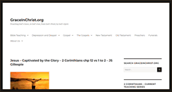 Desktop Screenshot of graceinchrist.org